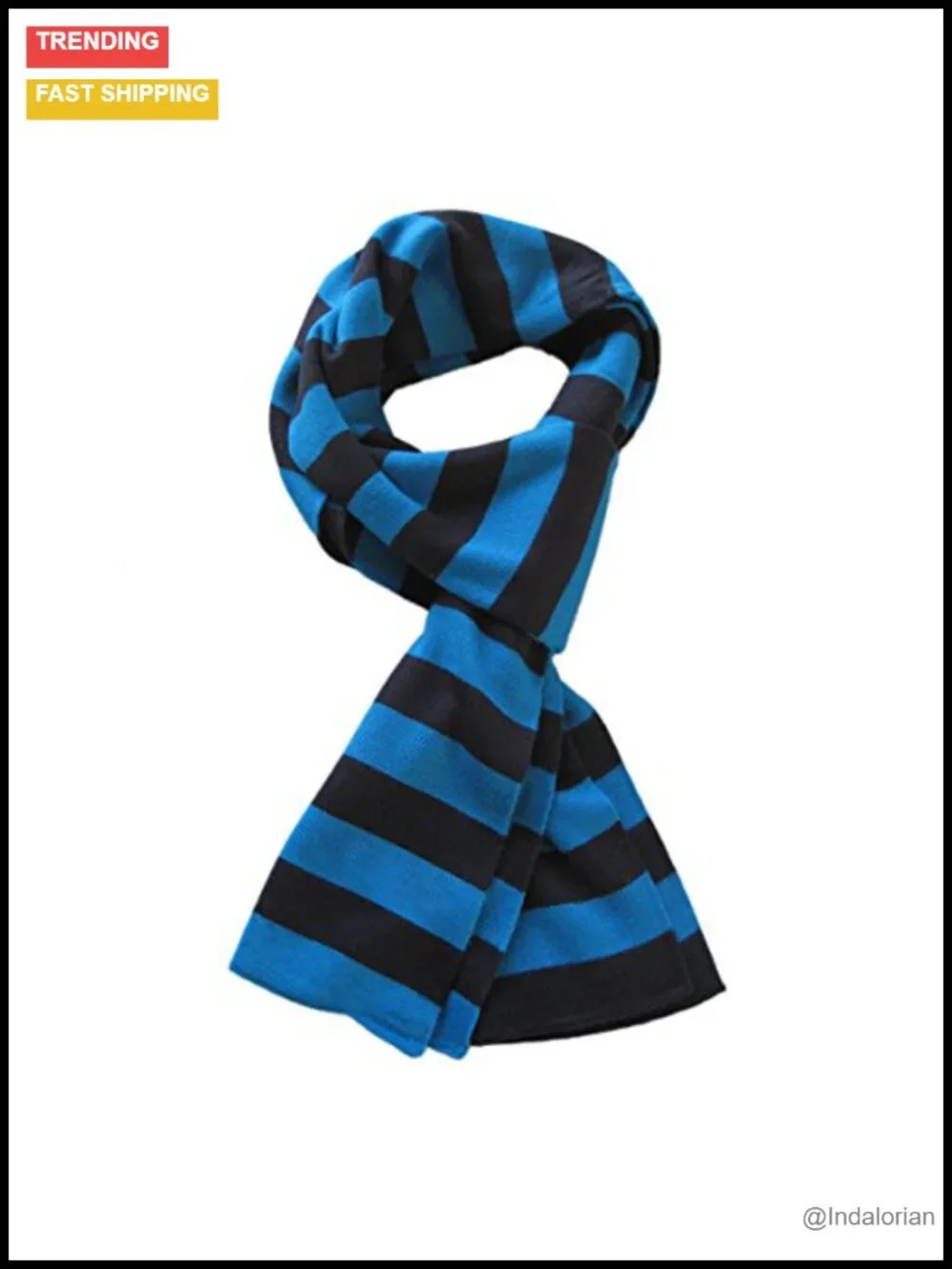 Premium Soft Knit Striped Scarf - Fashion Scarf